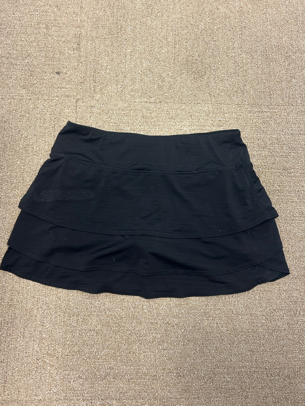 Athleta Black Performance Skort Women’s Athletic Golf Tennis Running Size M